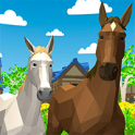 Horse Family Animal Simulator 3d