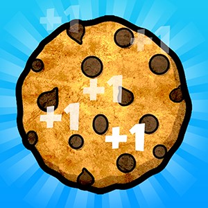 playing cookie clicker 