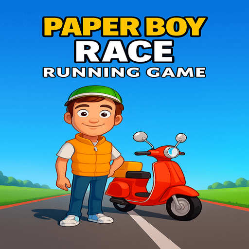 Paper Boy Race: Running Game